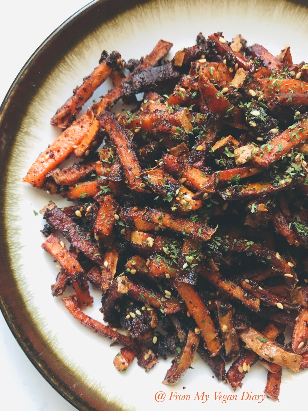 Crispy Sweet and Spicy Sweet Potato Fries